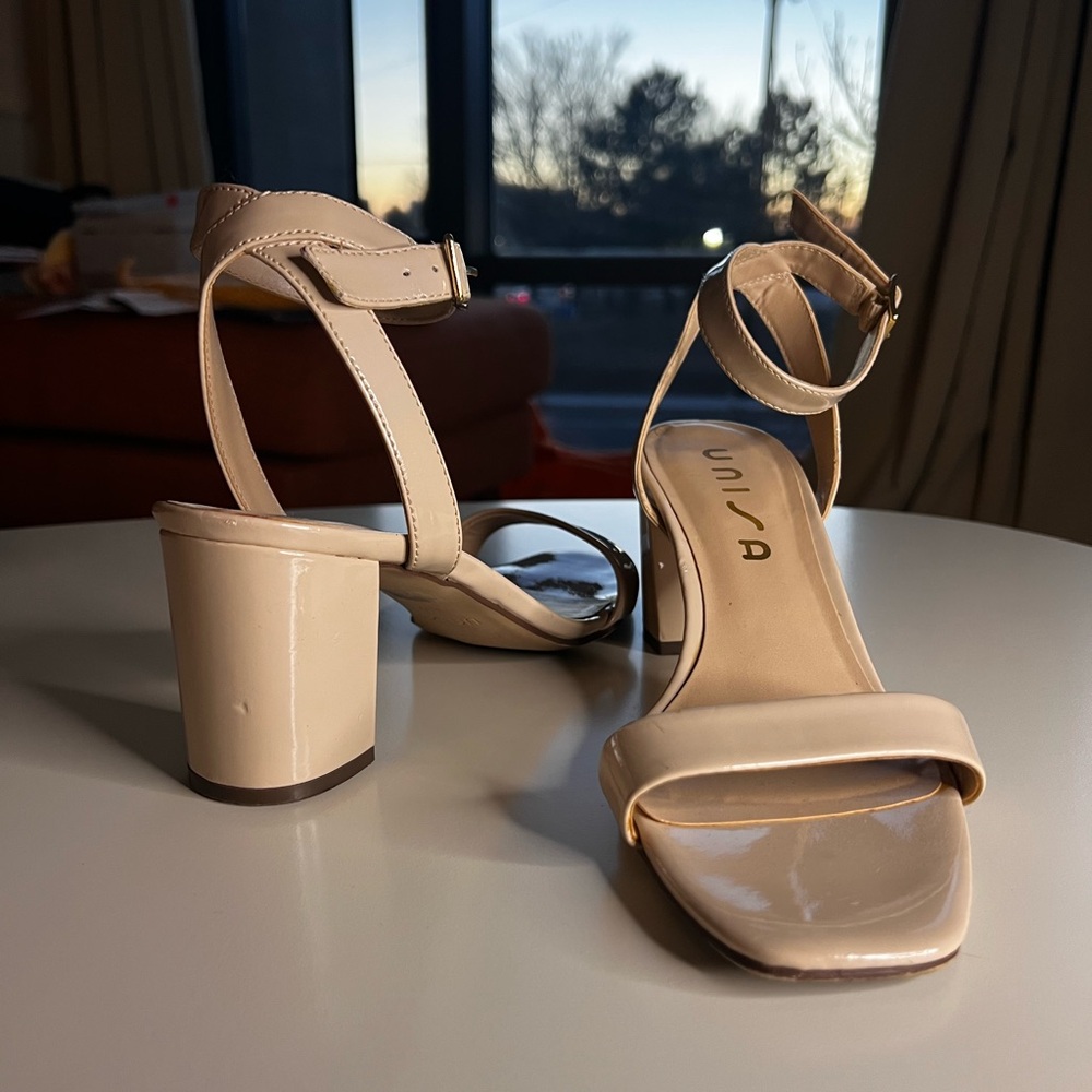Unisa nude heels